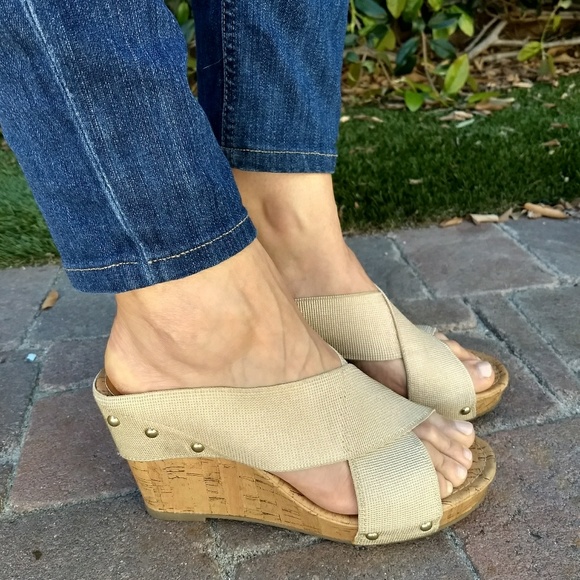 madden girl cork sandals